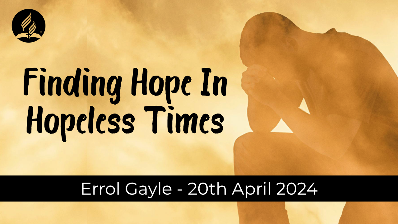 Finding Hope In Hopeless Times